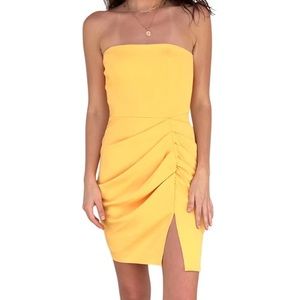 Amanda Uprichard Mohan Strapless Dress